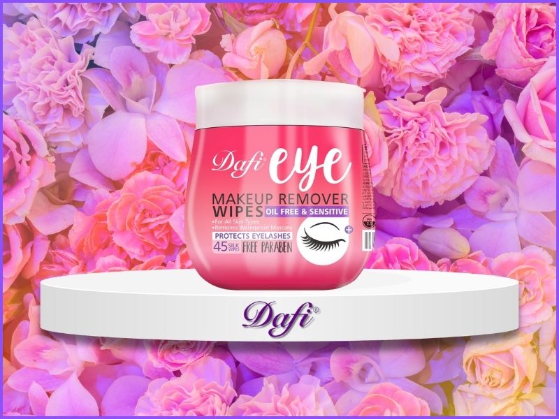 دستمال مرطوب پاک کننده چشم دافی