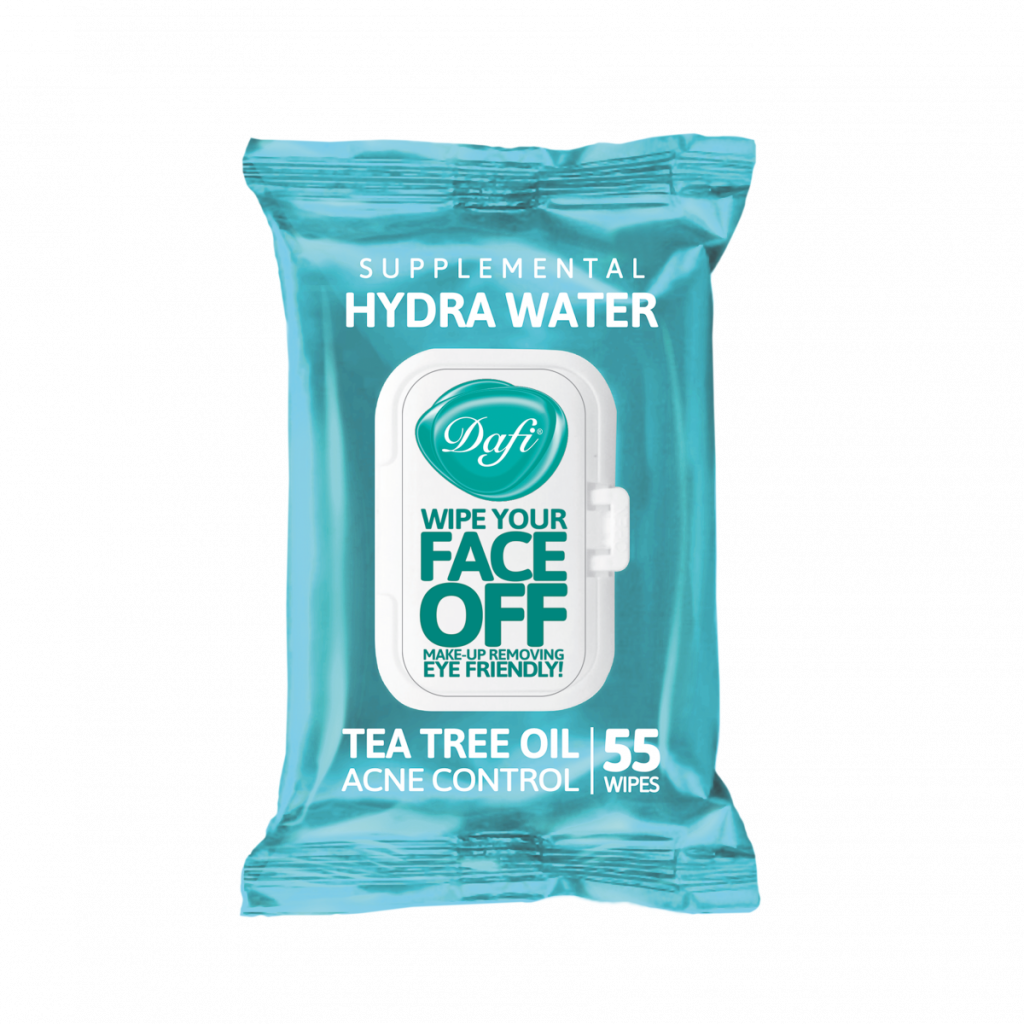 دستمال مرطوب درب دار دافی مدل( HYDRA WATER)بسته ۵۵ عددی