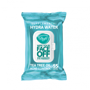 دستمال مرطوب درب دار دافی مدل( HYDRA WATER)بسته ۵۵ عددی