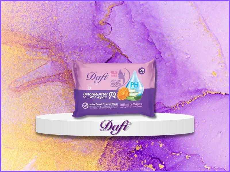 دستمال مرطوب بهداشتی دافی