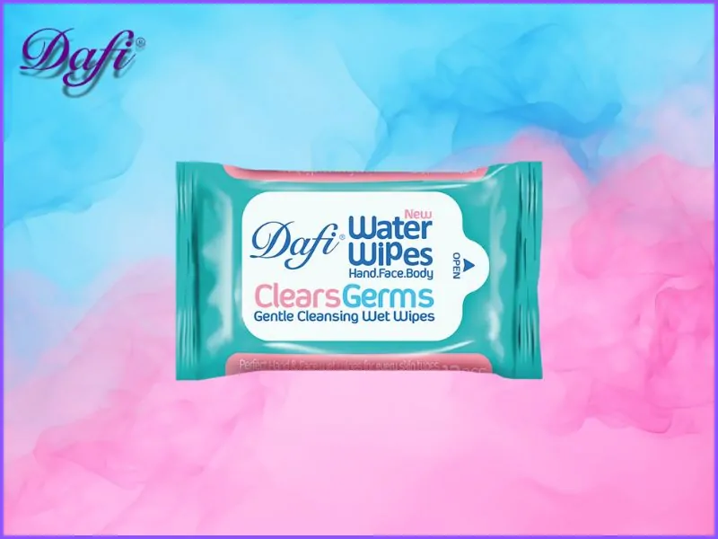 ویژگی دستمال مرطوب پاک کننده دست و صورت دافی