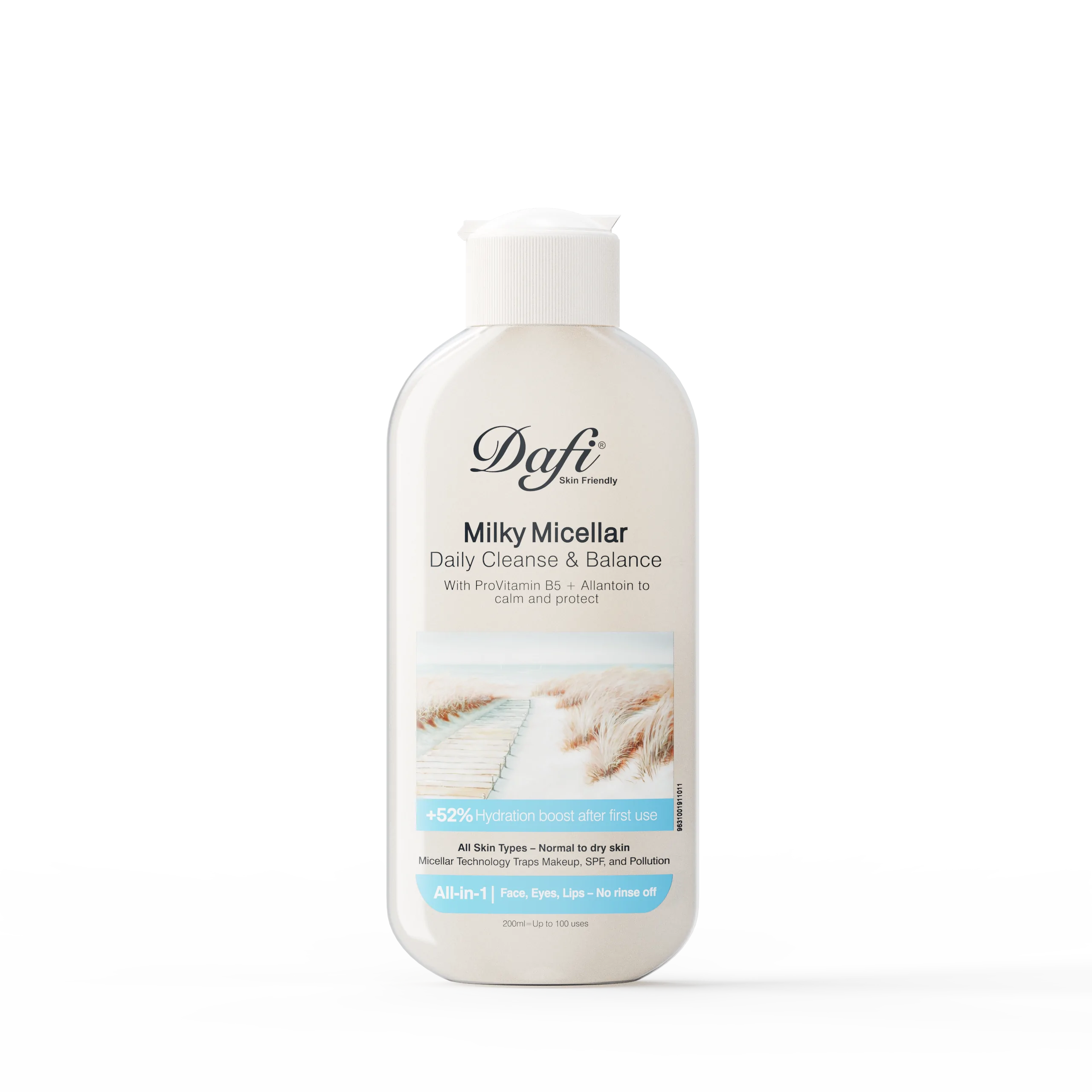 میسلارواتر میلکی دافی مناسب پوست خشک تا نرمال | دافی